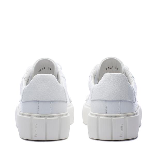 Primury Scratch Sneaker, All White